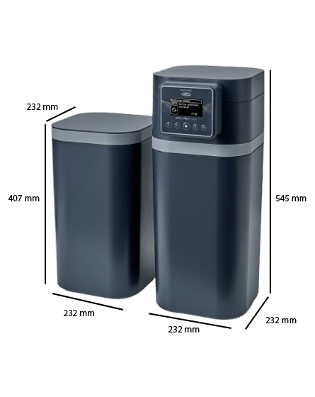 DUO+ adoucisseur d’eau compact