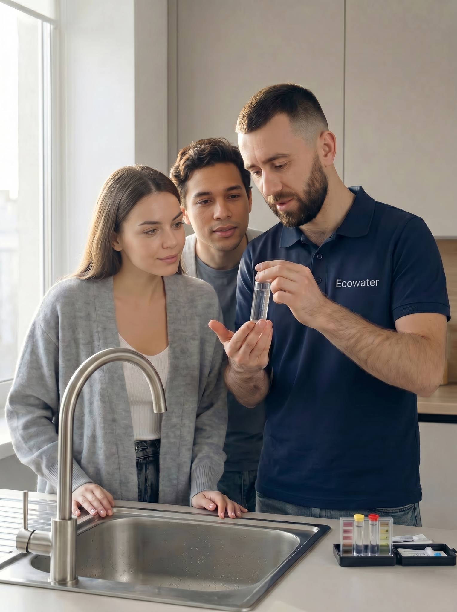 Analyse gratuite de l’eau à domicile